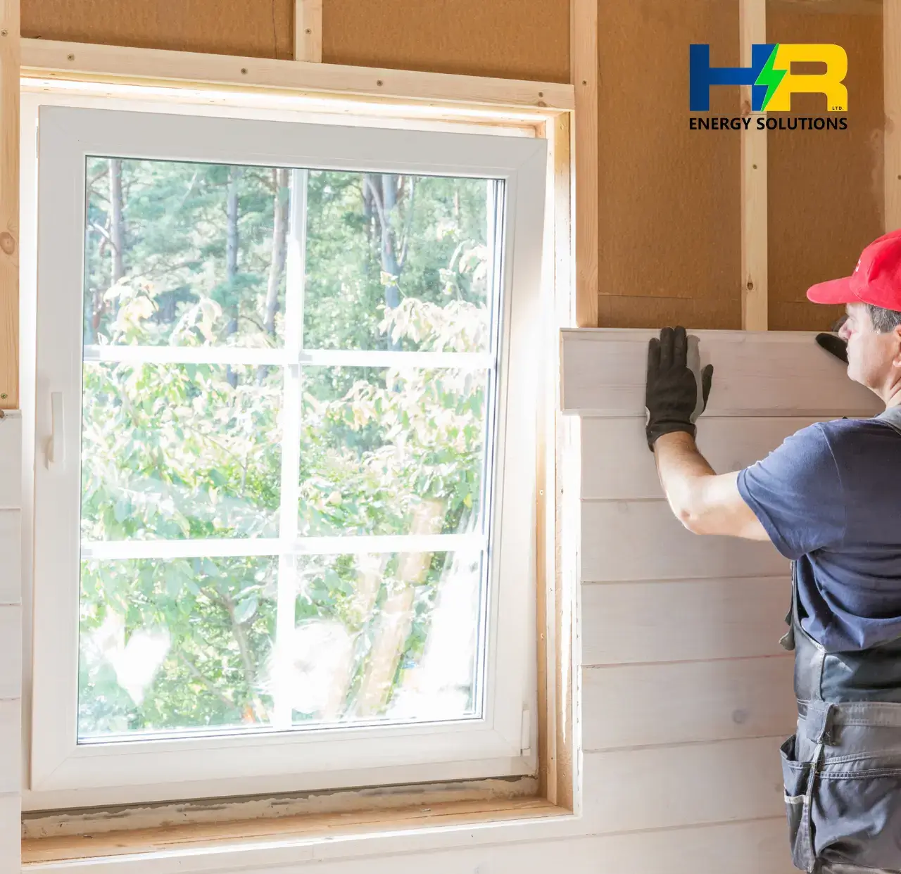 Internal wall insulation installation