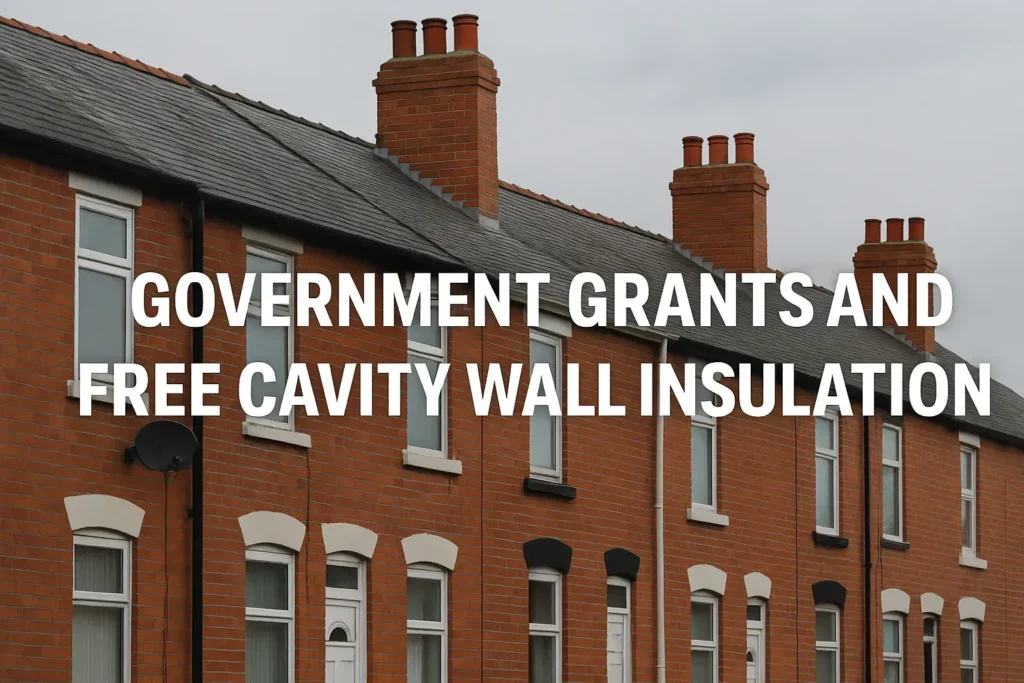 Government Grants and Free Cavity Wall Insulation